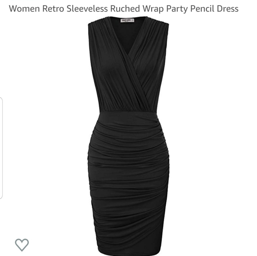Black midi Dress